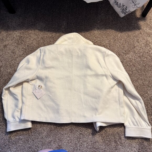 Lauren Conrad Cream Button-Front Jacket – Size XL (NWT) - Picture 5 of 5